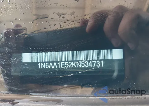 2019 Nissan Titan Sv z USA, uszkodzony, nr VIN 1N6AA1E52KN534731